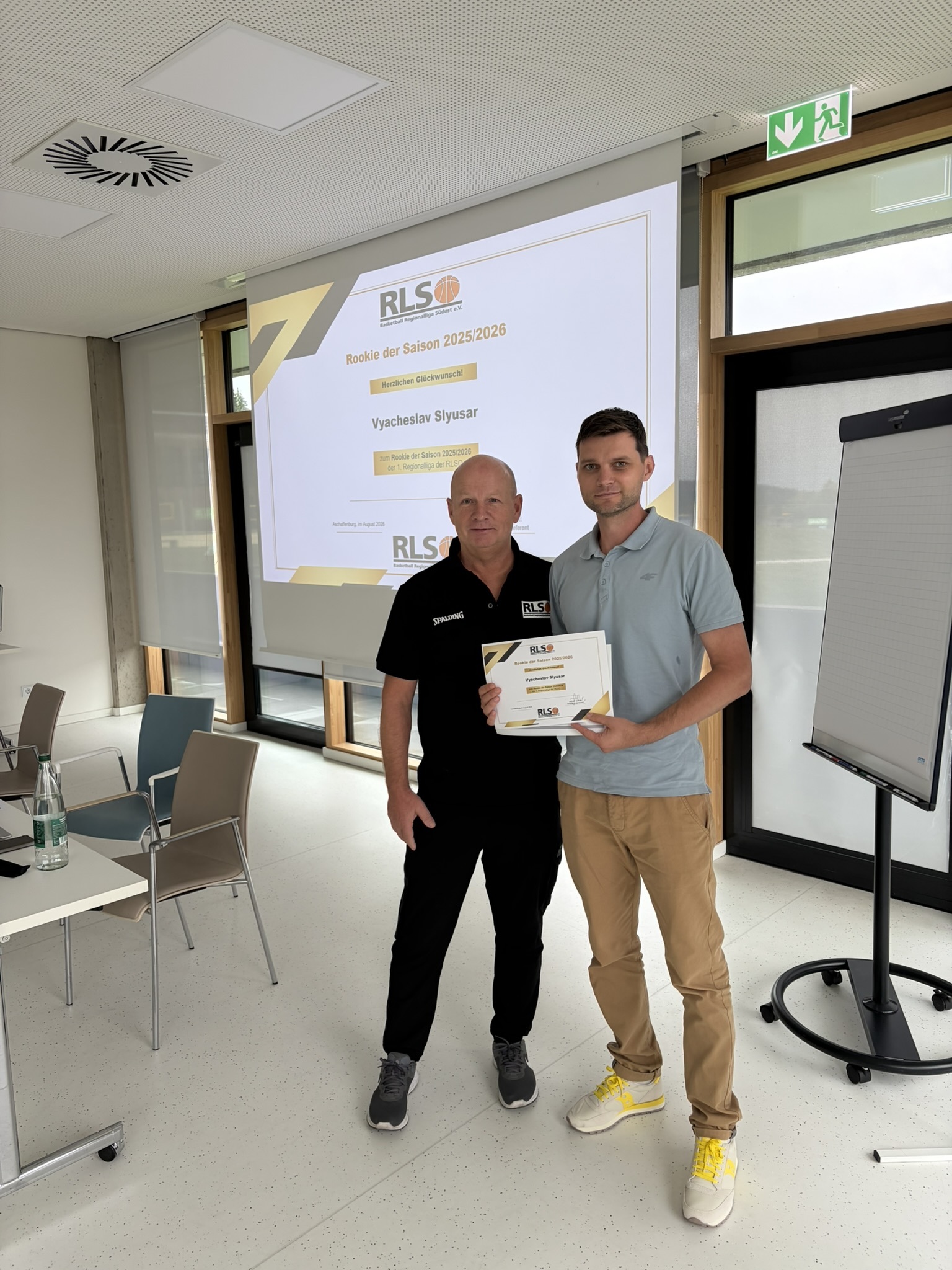 Rookie der 1. RLH: Vyacheslav Slyusar 