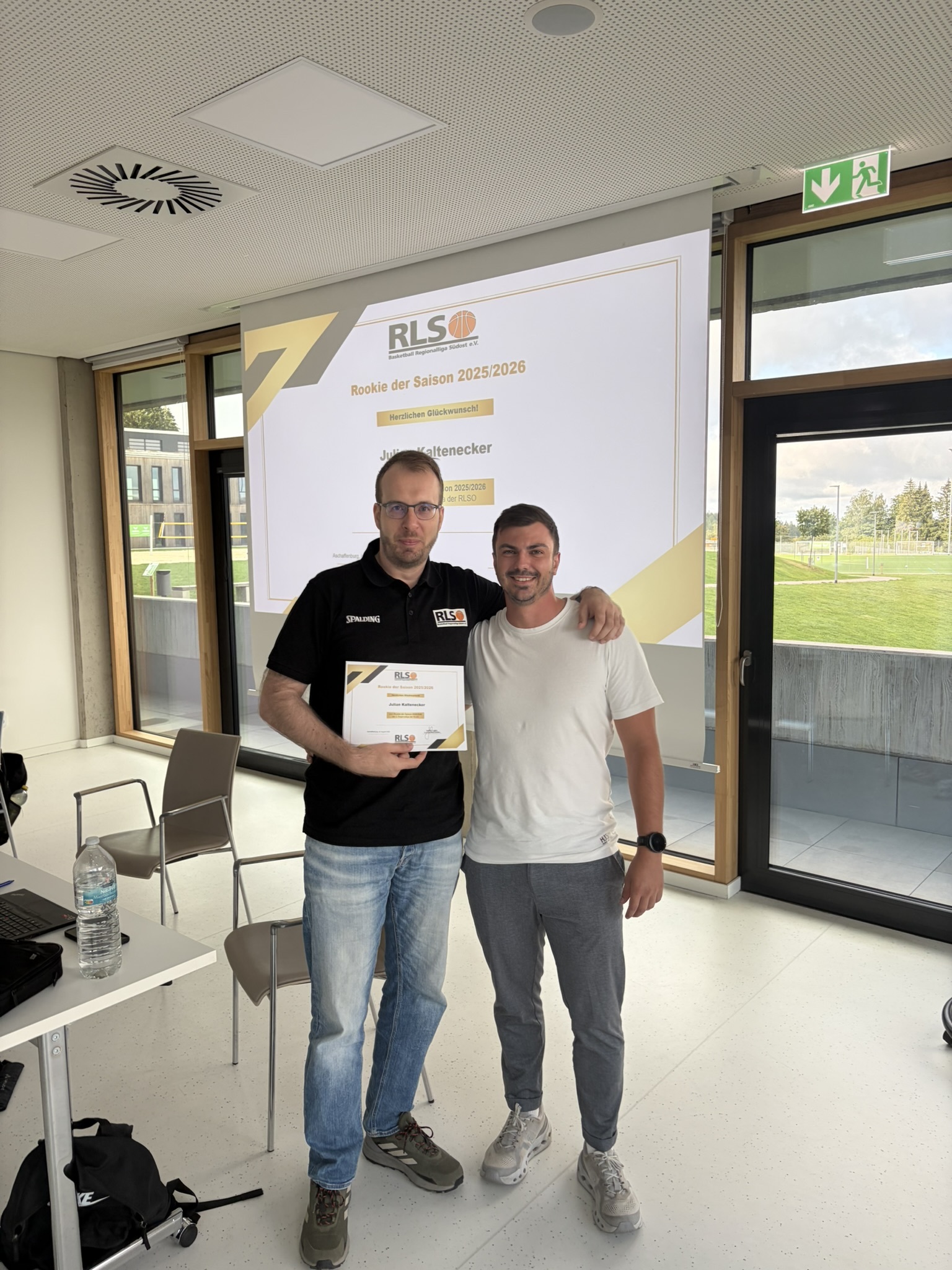 Rookie des Jahres der 2. RLH Julian Kaltenecker
